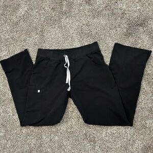 Figs Black Technical Collection Pants